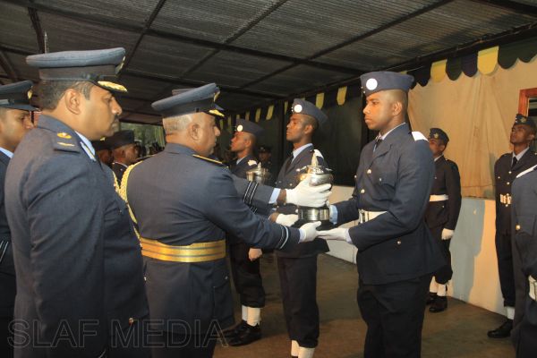 The Commissioning and Passing Out Parade at SLAF Diyatalawa